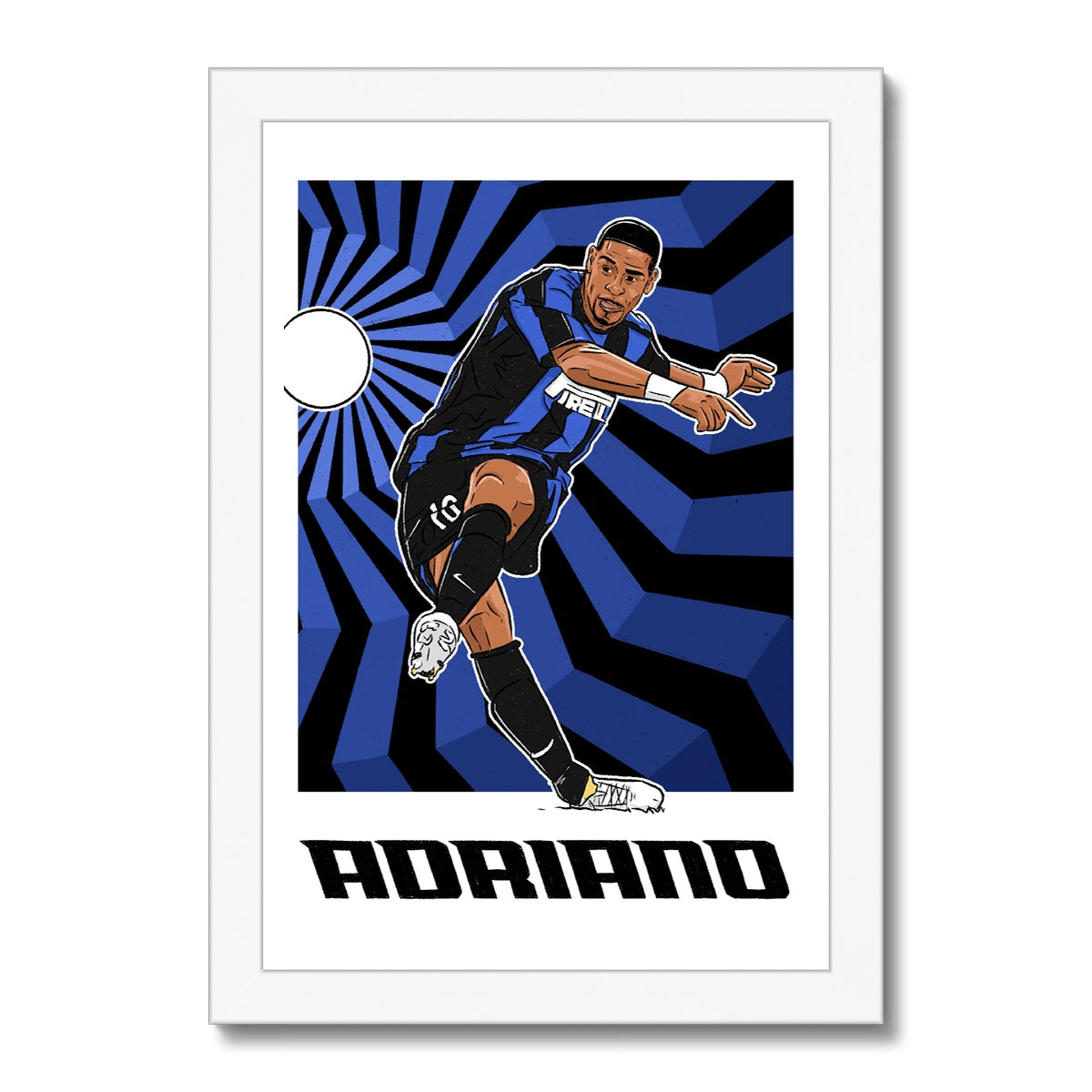 Adriano Inter Milan Framed Print