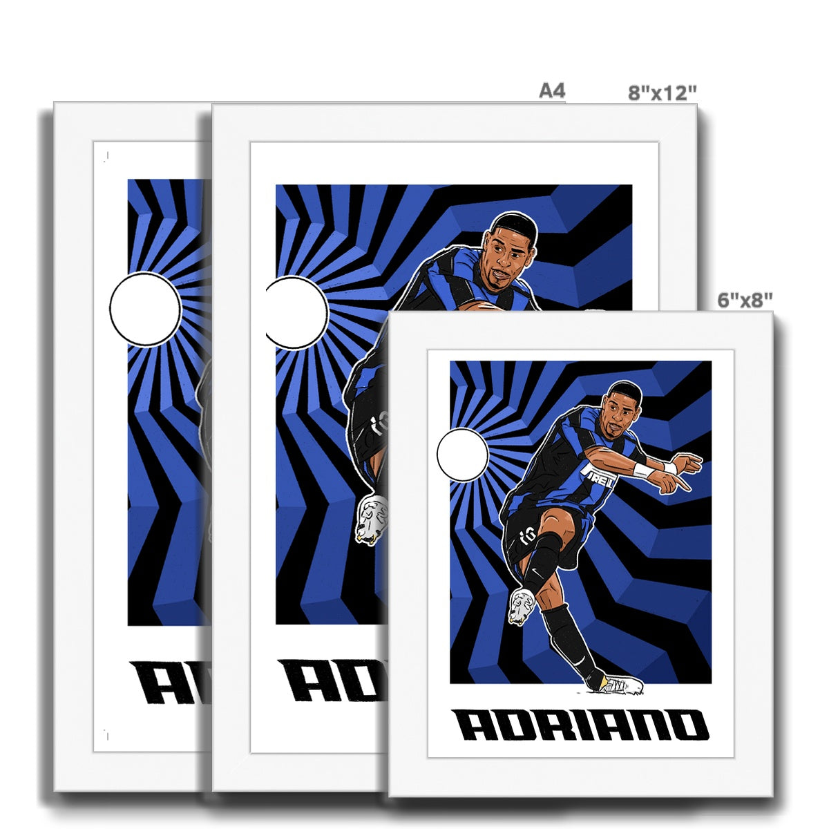 Adriano Inter Milan Framed Print