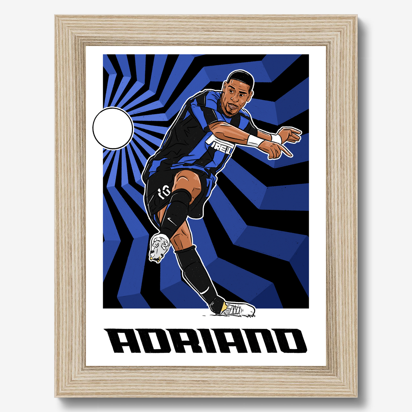Adriano Inter Milan Framed Print