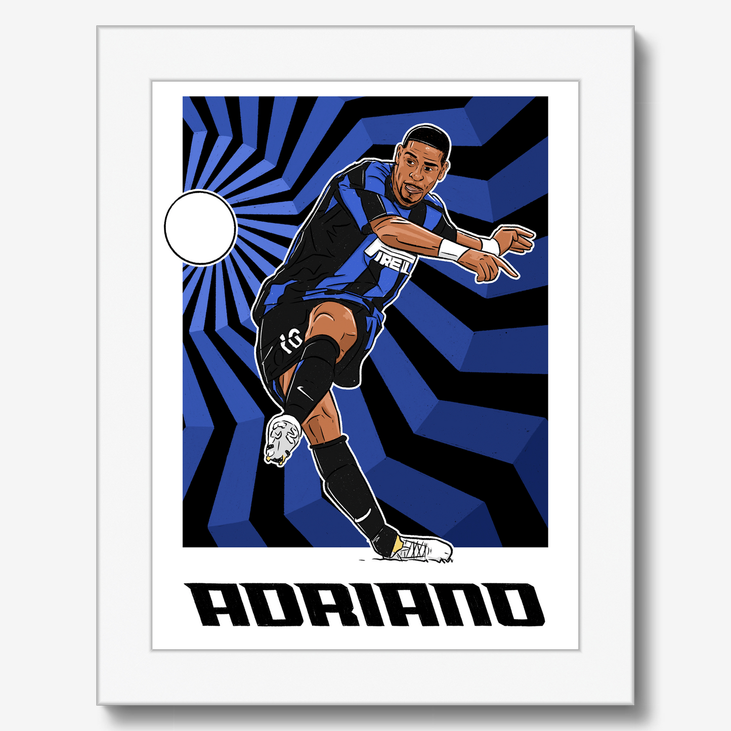 Adriano Inter Milan Framed Print