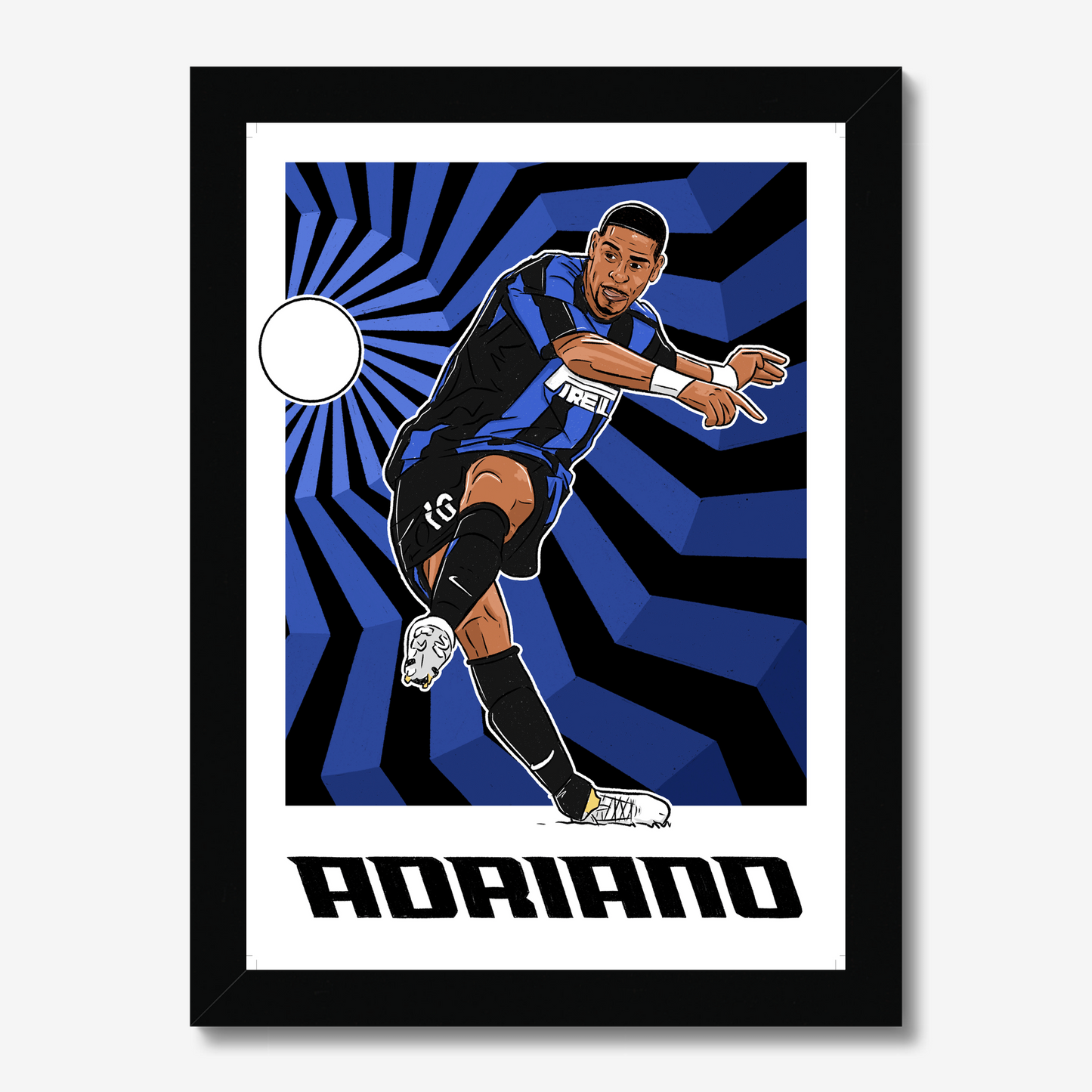 Adriano Inter Milan Framed Print