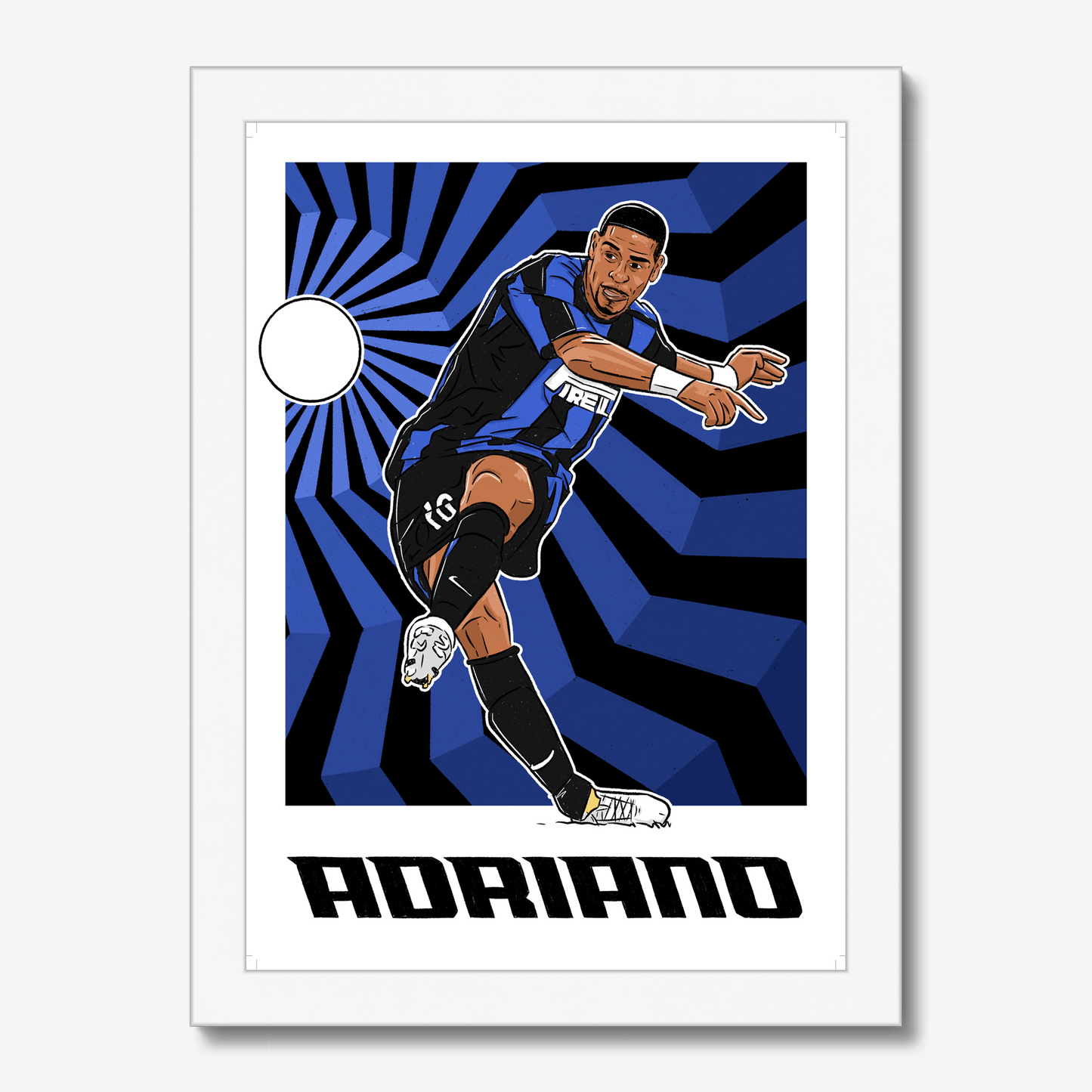 Adriano Inter Milan Framed Print
