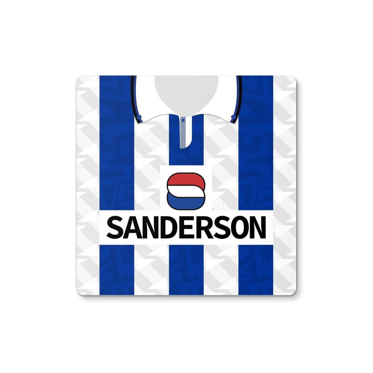 Sheffield Wednesday 92-93 Home Kit Coaster