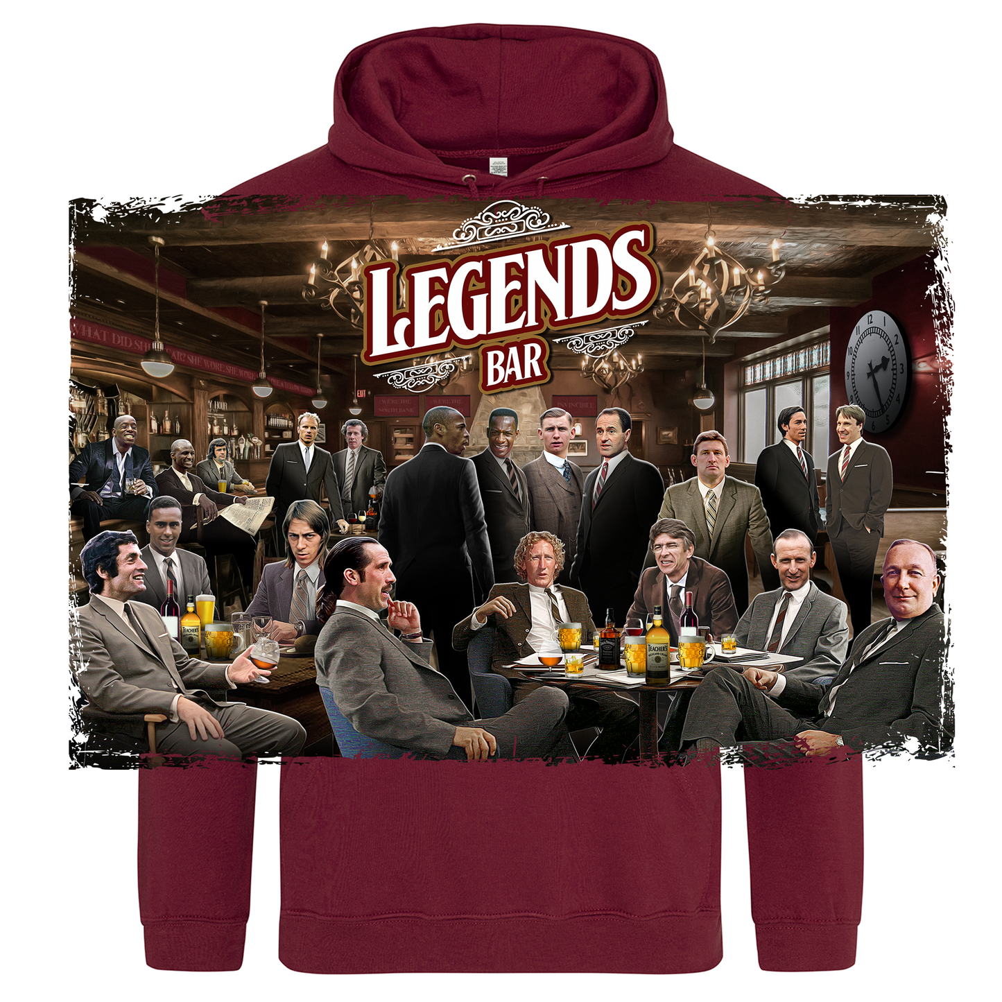 Arsenal Legends Bar Hoodie