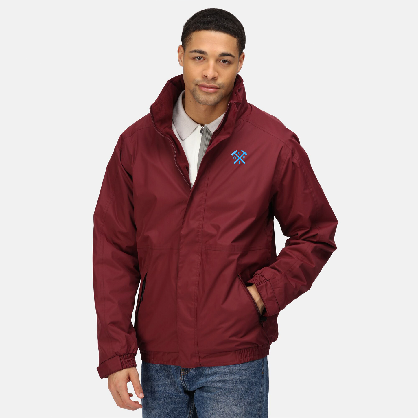 COYIrons Claret Harrington Jacket