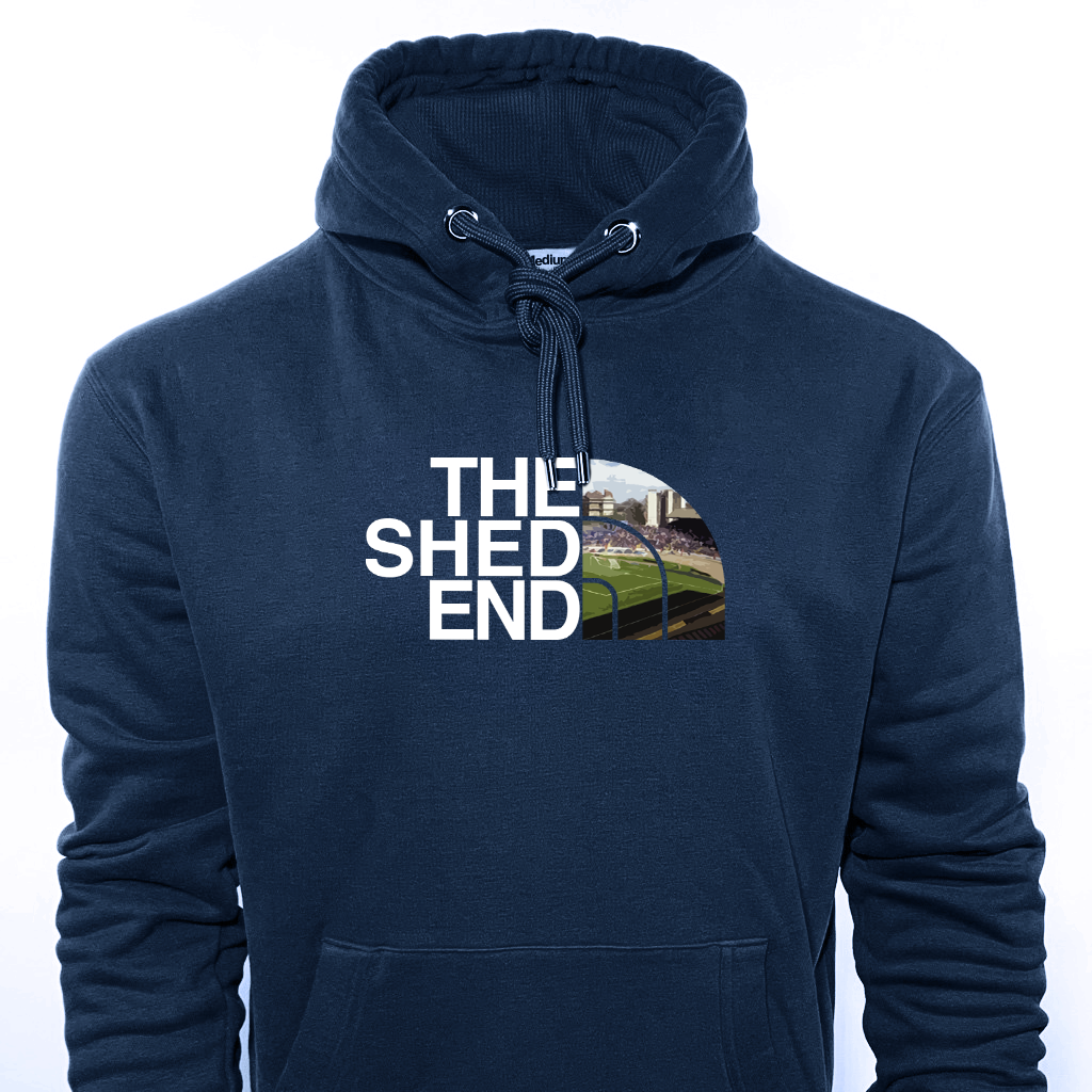 Premium Shed End Navy Hoodie