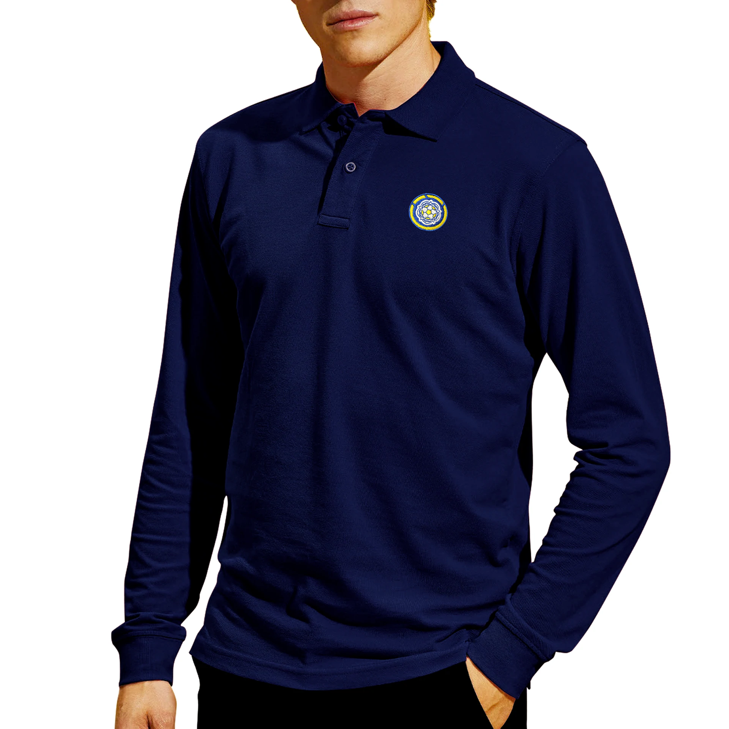 LUFCMOT Long Sleeve Polo Shirt