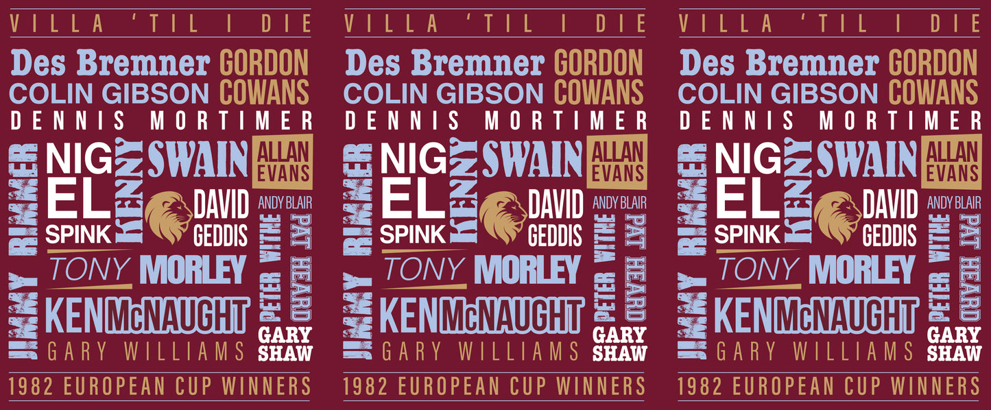 1982 European Cup Winners Mug