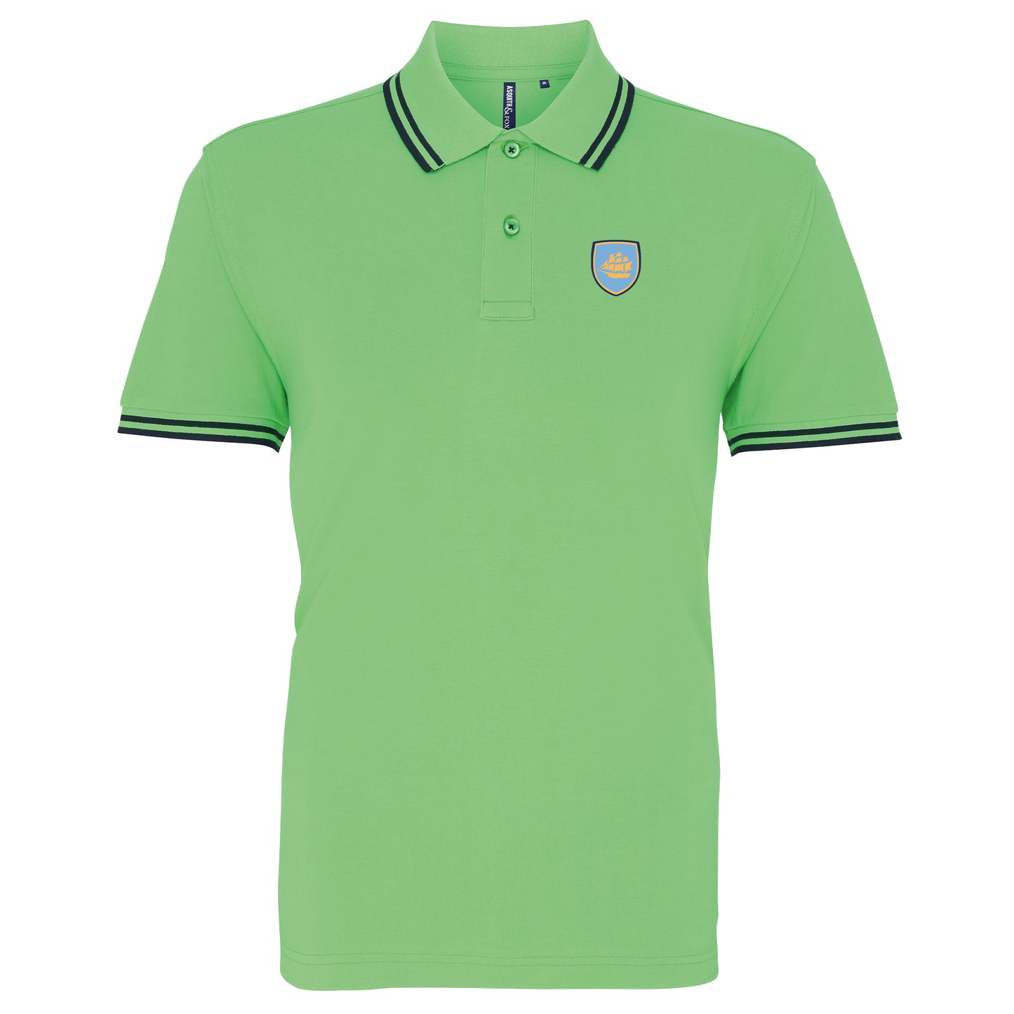 ManCityzens Mens Tipped Polo Shirt