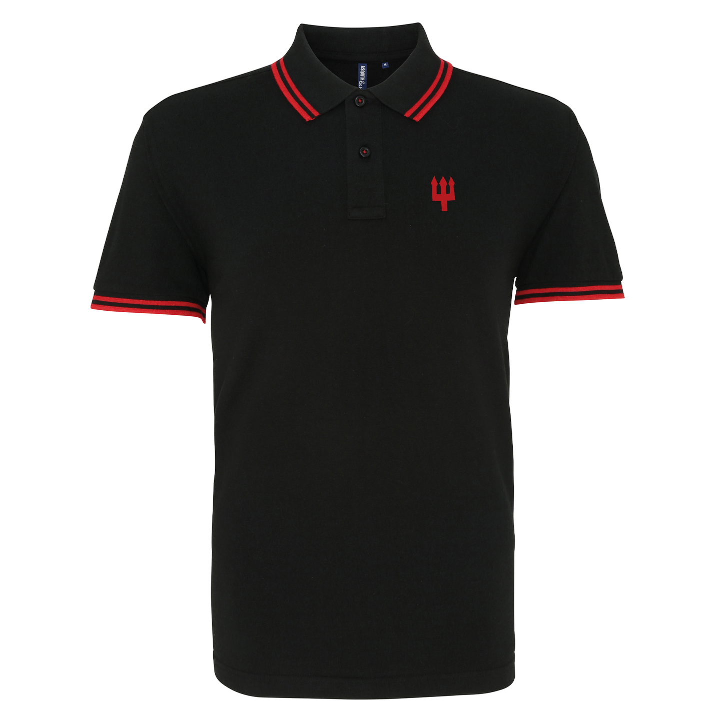 UnitedReds Mens Tipped Polo Shirt