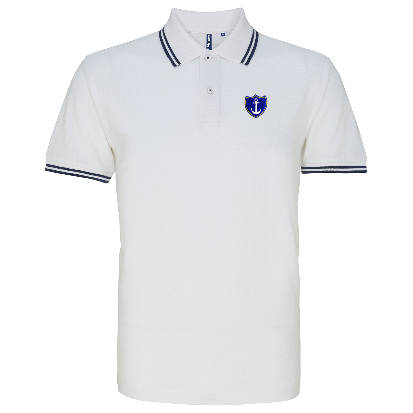 Pompey Tipped Polo Shirt