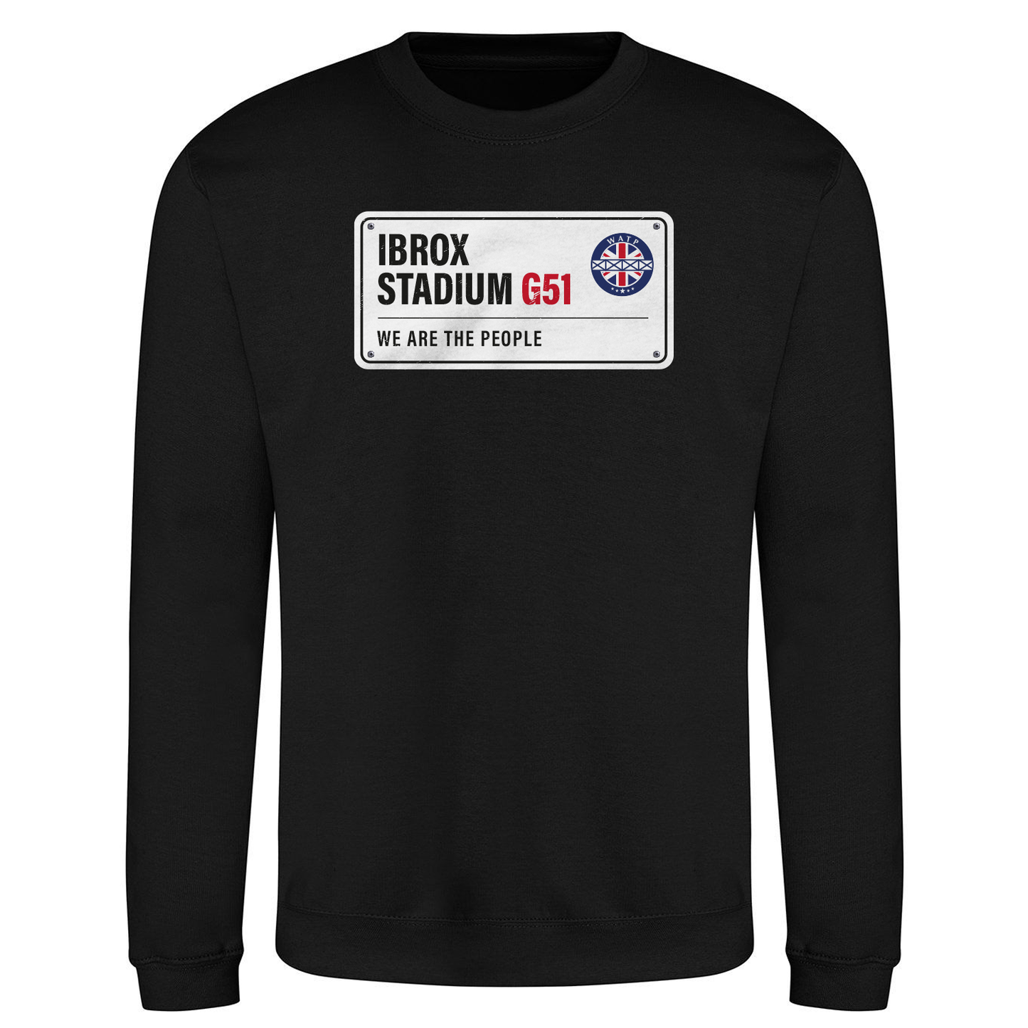 Ibrox Road Sign Sweatshirt