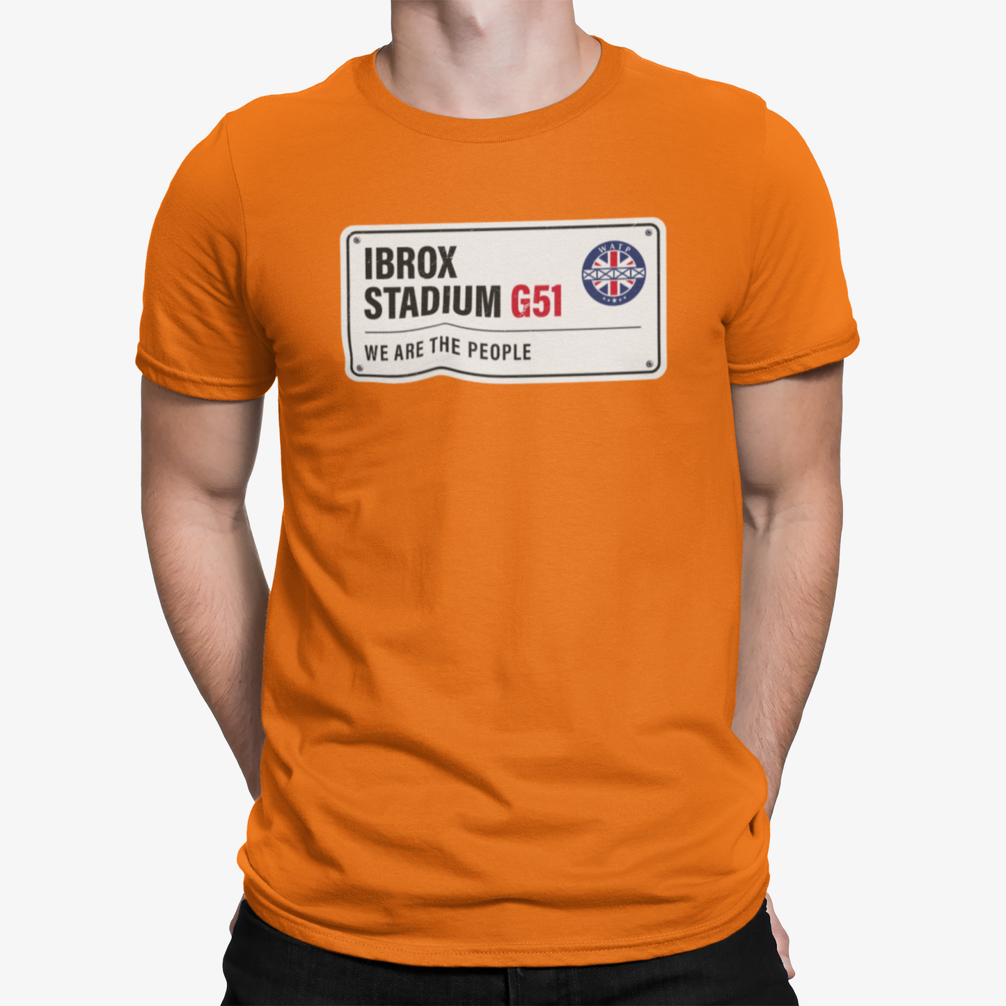 Ibrox Road Sign T-Shirt