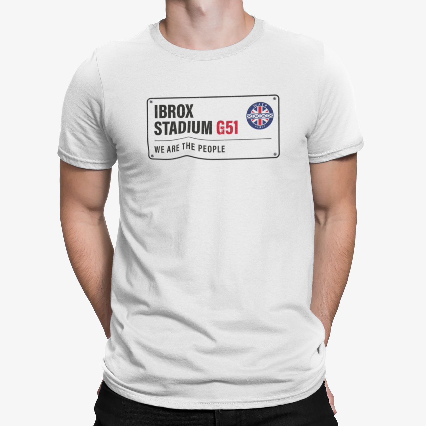 Ibrox Road Sign T-Shirt