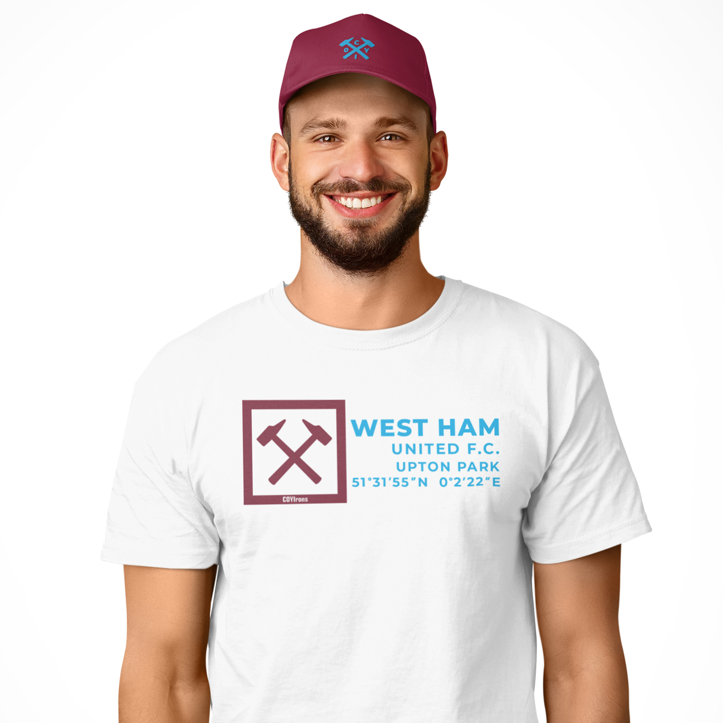 Upton Park Coordinates T-Shirt