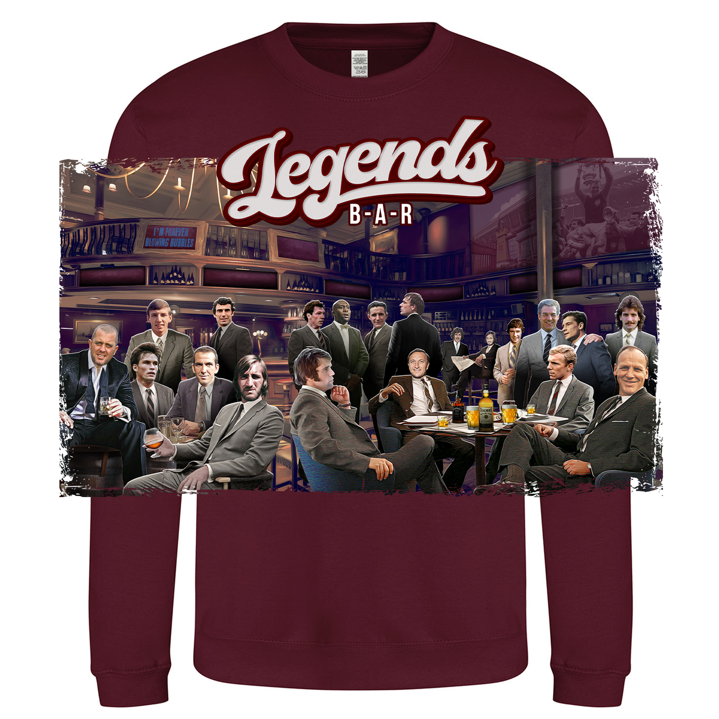 West Ham Legends Bar Sweatshirt