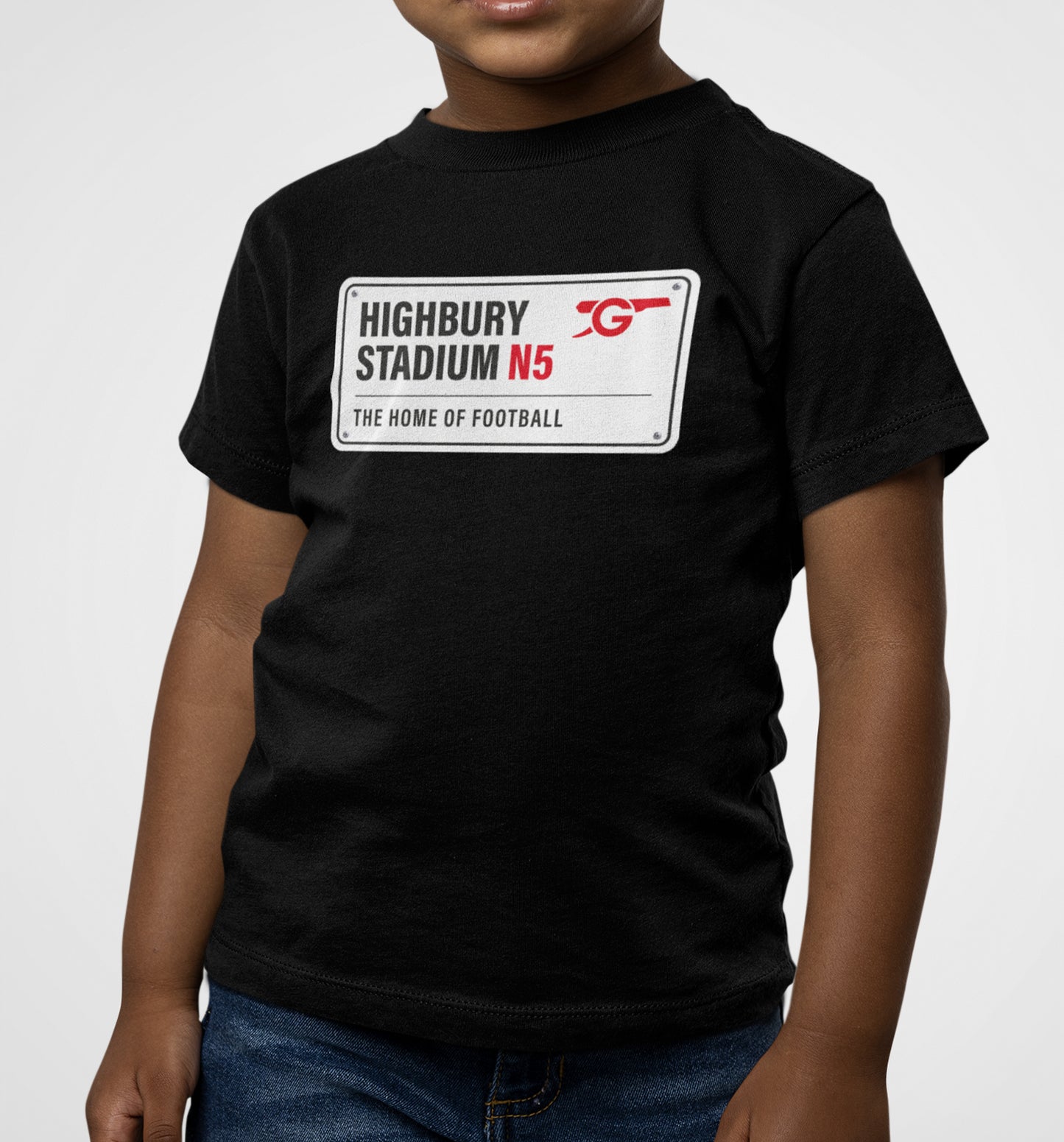 Gunners Road Sign Children's T-Shirt