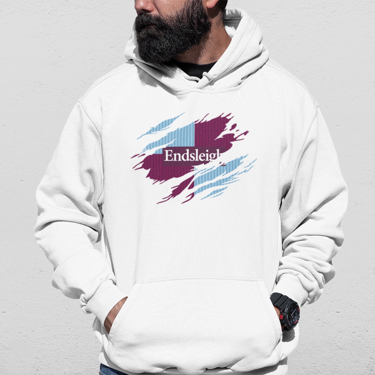 Burnley 1997/98 Home Kit Hoodie