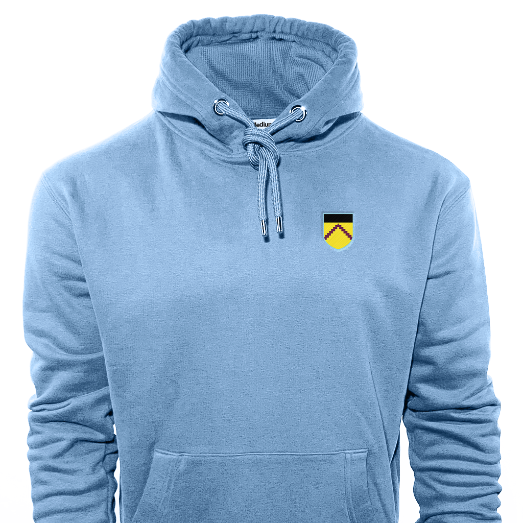 Premium Clarets Light-Blue Hoodie