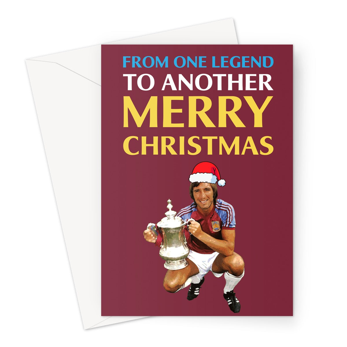 Billy Bonds Christmas Card