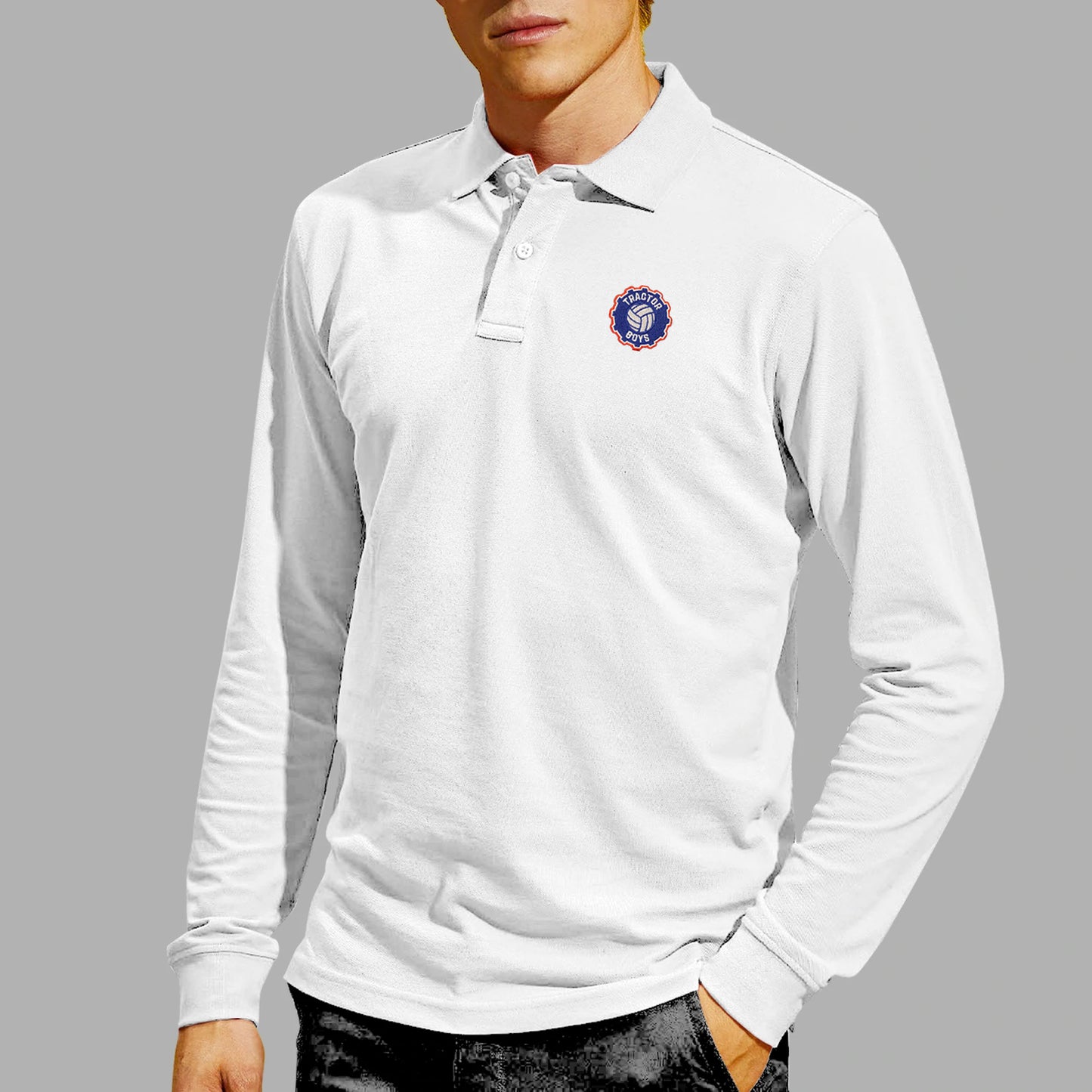 TractorBoys Long Sleeve Polo Shirt