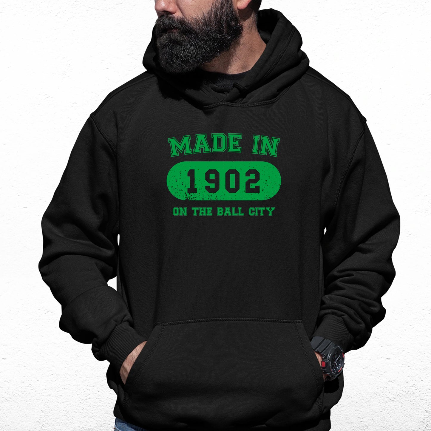 Made in 1902 Yellow Hoodie