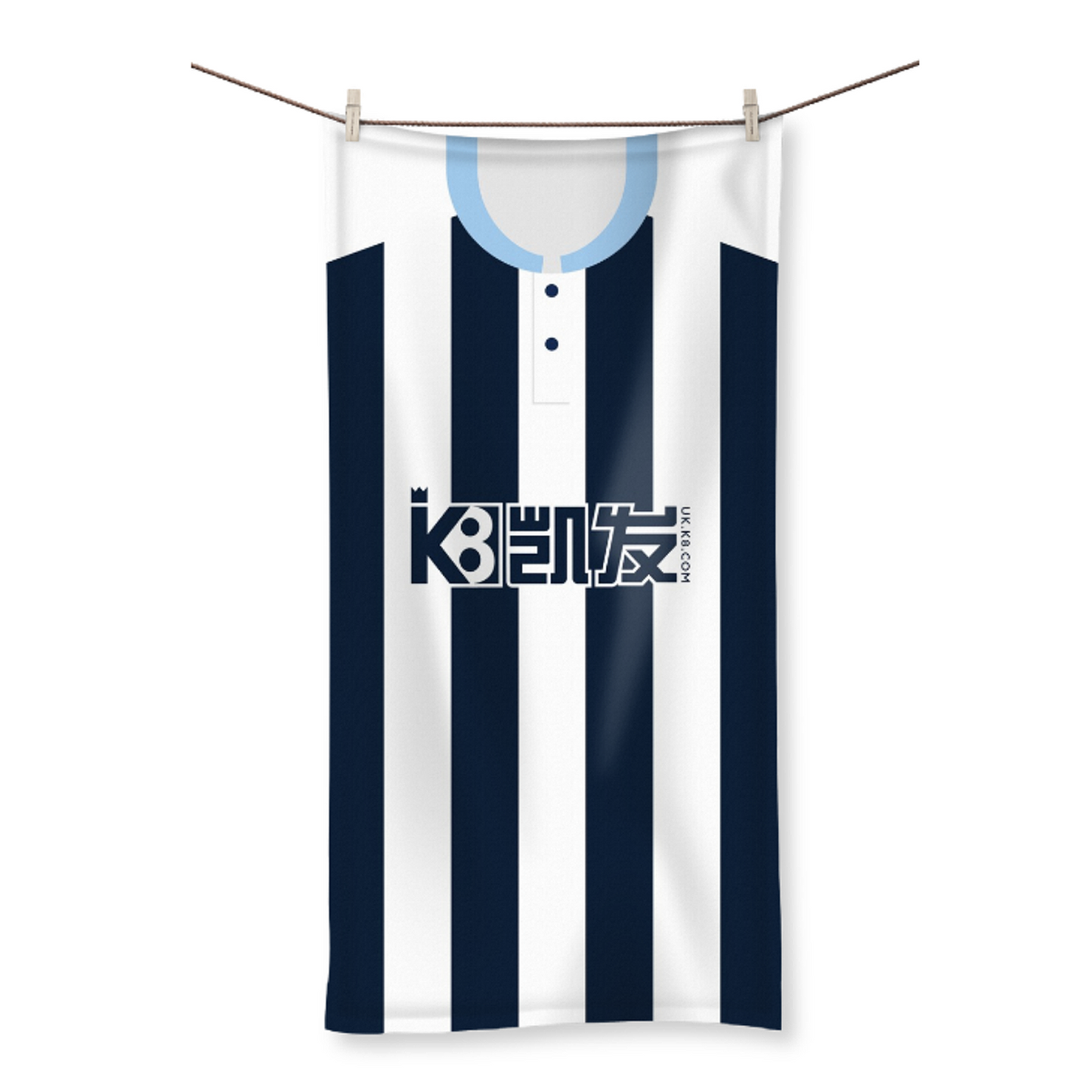 West Brom 2016/17 Home Kit Towel