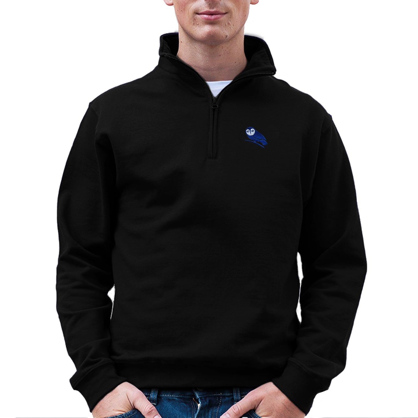 Wednesdayites Half Zip Sweatshirt