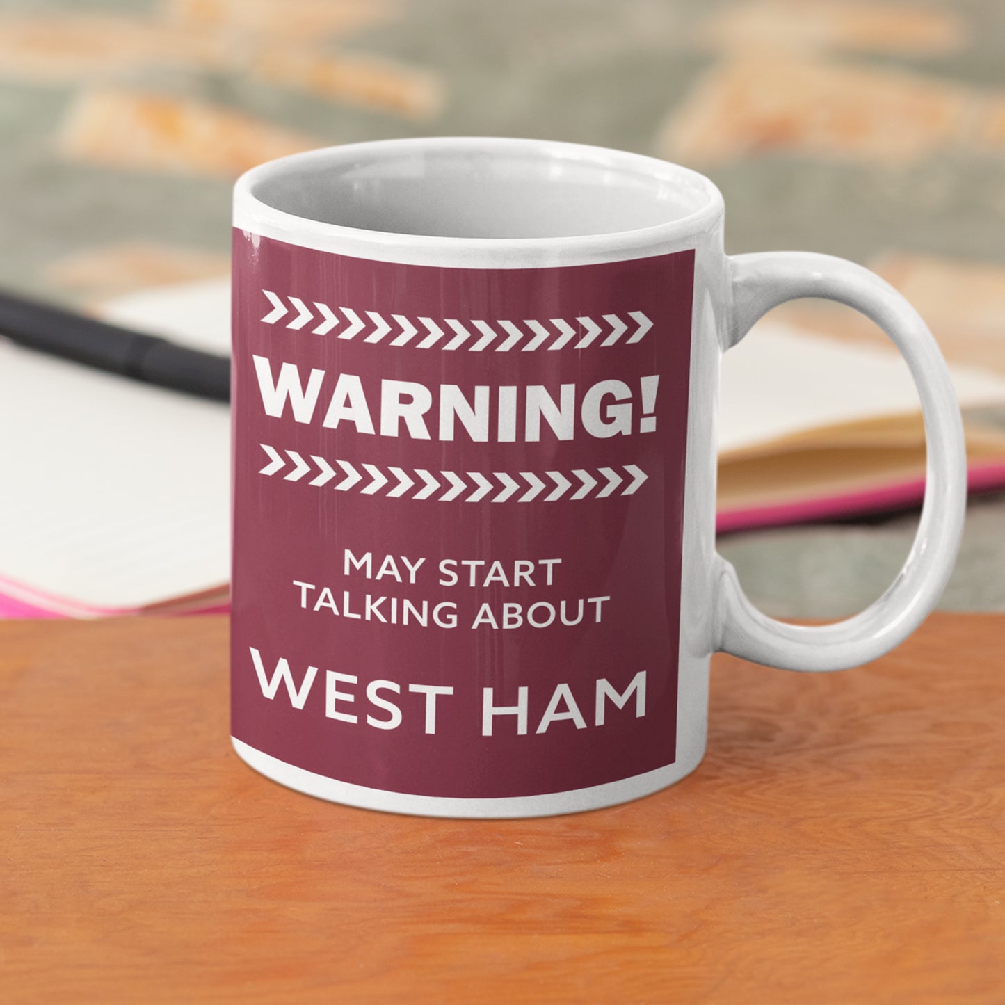 West Ham Warning Mug