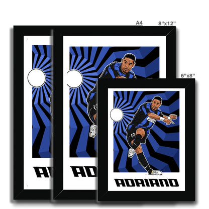 Adriano Inter Milan Framed Print