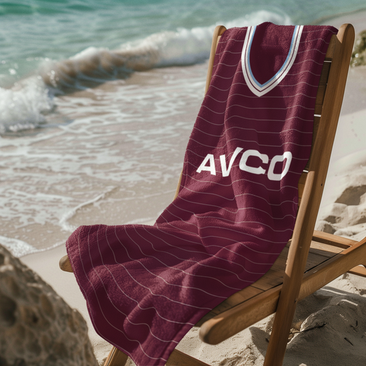 West Ham 85/86 Home Kit Towel