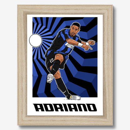 Adriano Inter Milan Framed Print