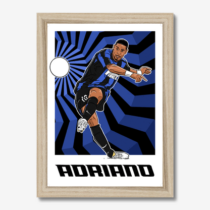 Adriano Inter Milan Framed Print