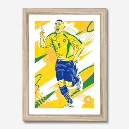 R9 Brazil Framed Print
