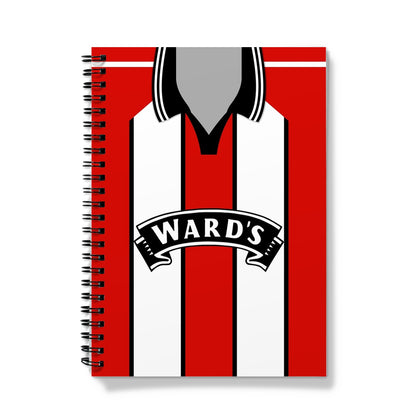 Sheffield United 97-99 Home Kit Notebook