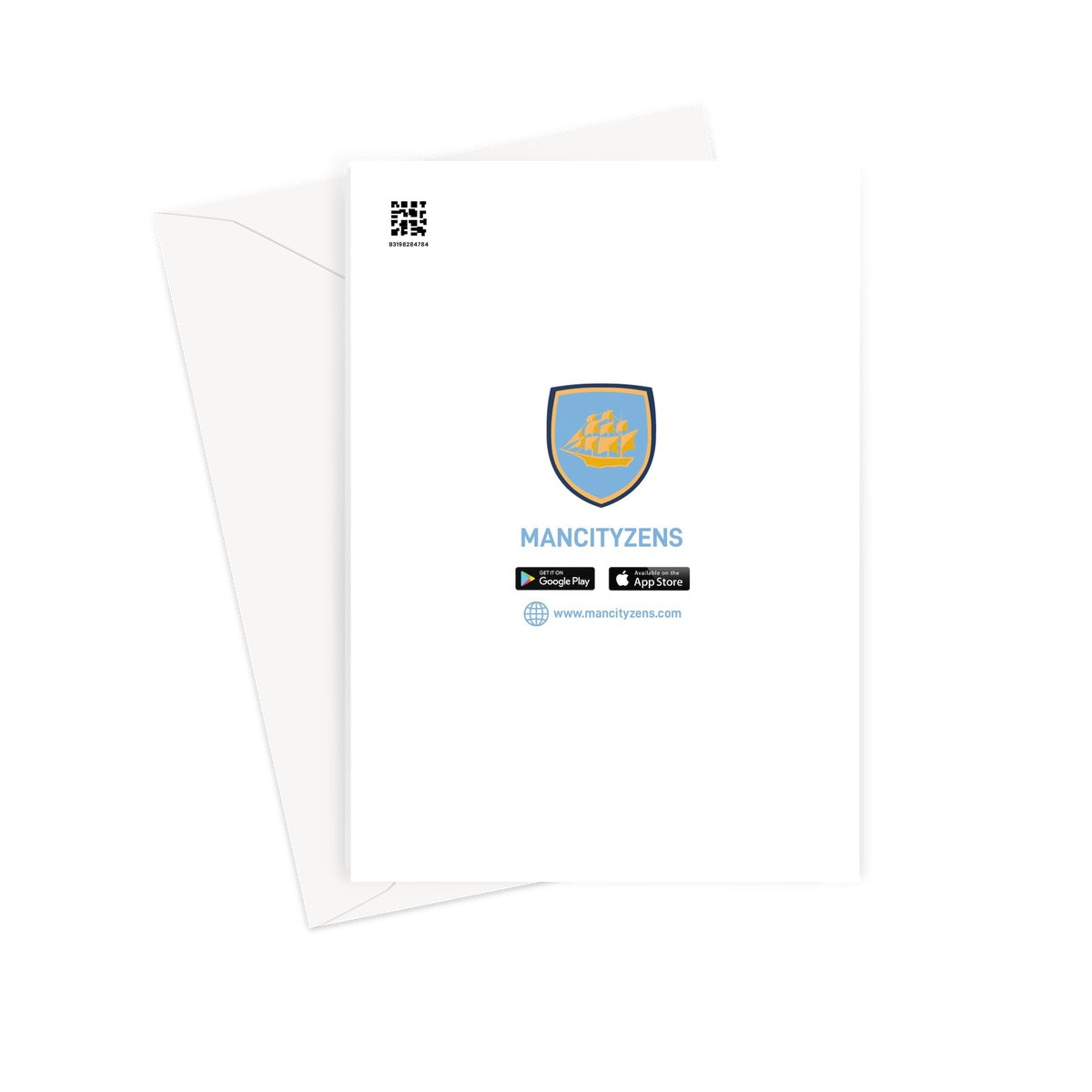 Man City Father's Day Card