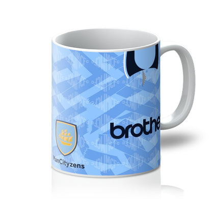 Man City 1992 Home Kit Mug