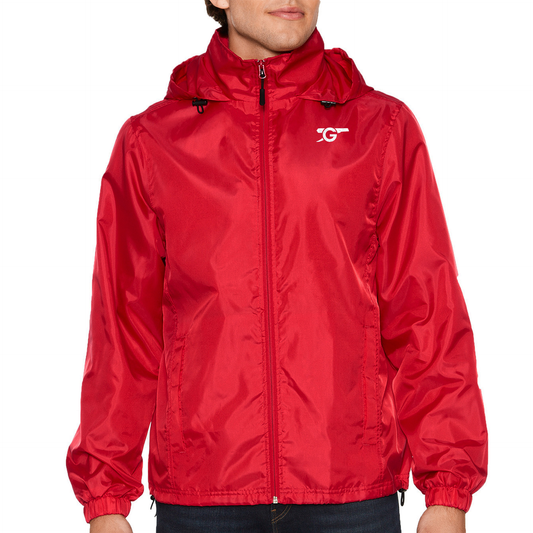 Embroidered Windbreaker Jacket