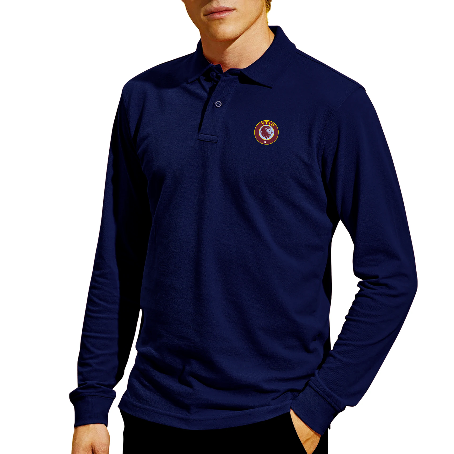 VillaTillIDie Long Sleeve Polo Shirt