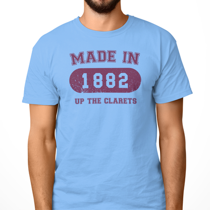 Made in 1882 Clarets T-Shirt