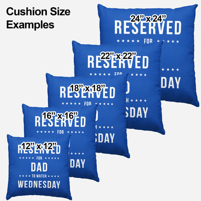 Reserved Wednesday Cushion