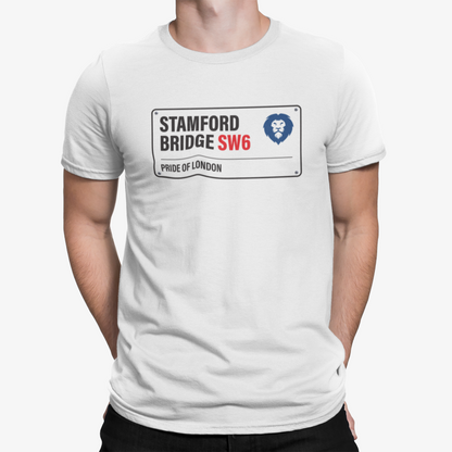 Stamford Bridge Road Sign T-Shirt