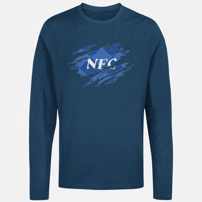 Everton 86/88 Home Kit Long Sleeve T-Shirt