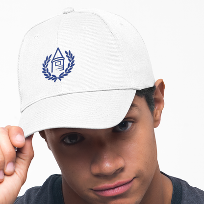 Everton White 5-Panel Cap, 100% Cotton, One Size, Toffees logo