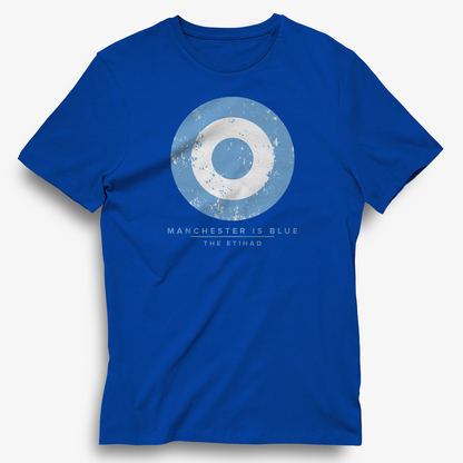 Manchester Is Blue Mod T-Shirt