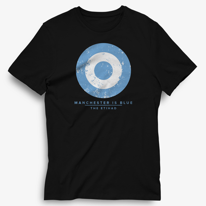 Manchester Is Blue Mod T-Shirt