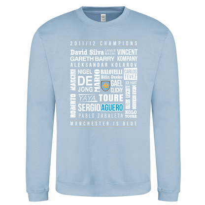 2011/12 Champions Unisex Sweatshirt