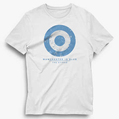 Manchester Is Blue Mod T-Shirt