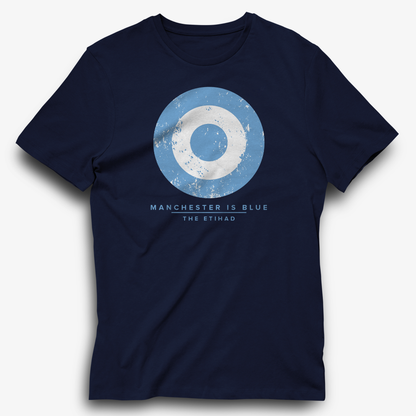 Manchester Is Blue Mod T-Shirt