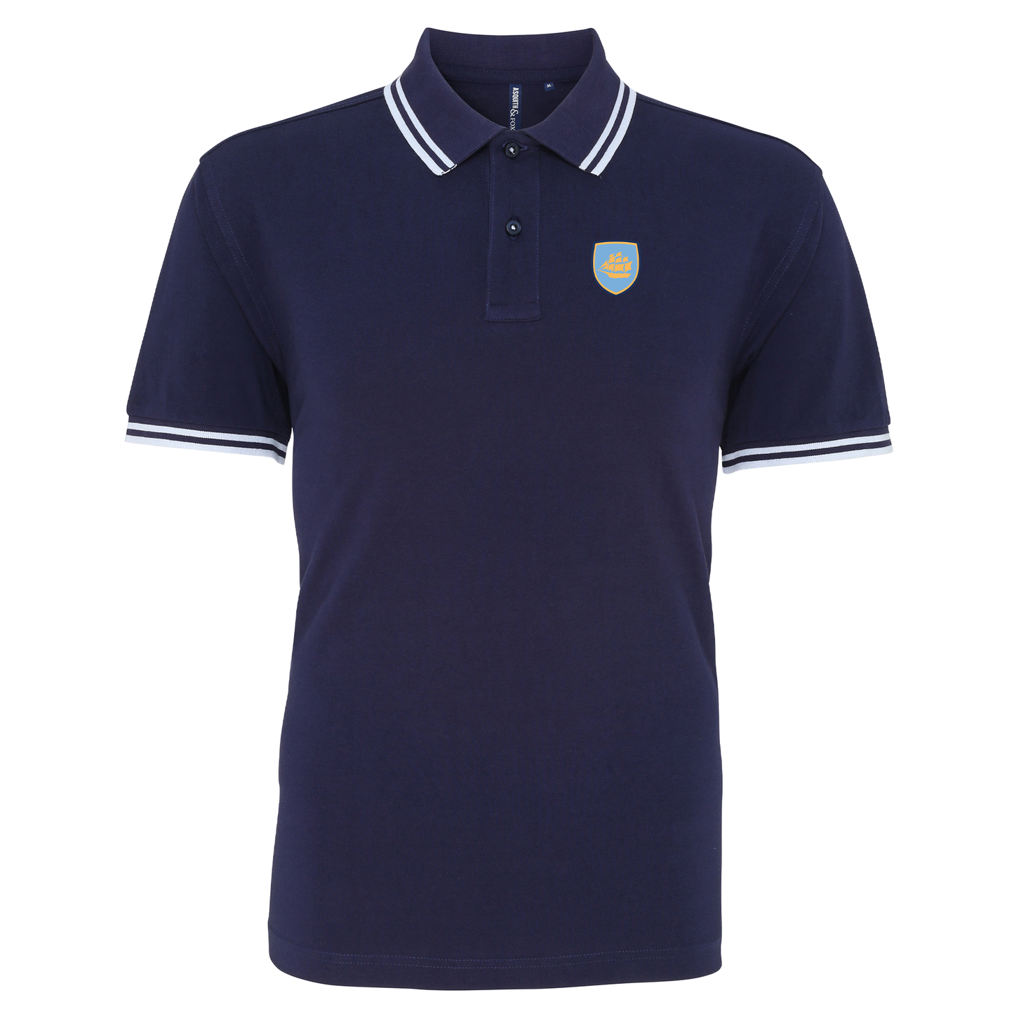 ManCityzens Mens Tipped Polo Shirt